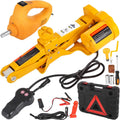 3 Ton 6600 LB 12V DC Electric Scissor Jack with Electric Impact Wrench T28768