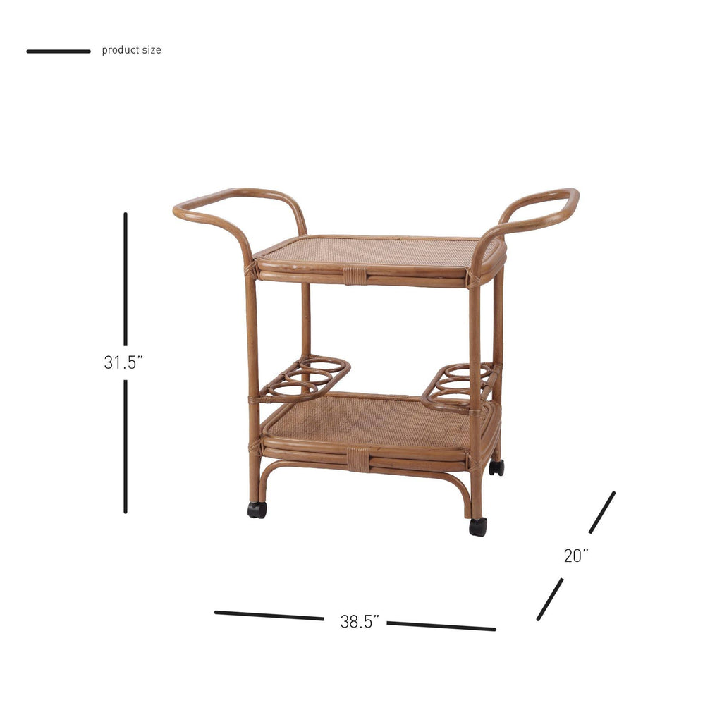 Rattan Cart G6885