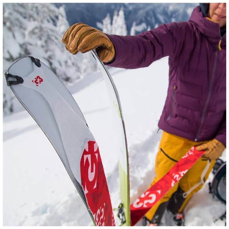 115mm Red Climbing Skins E493