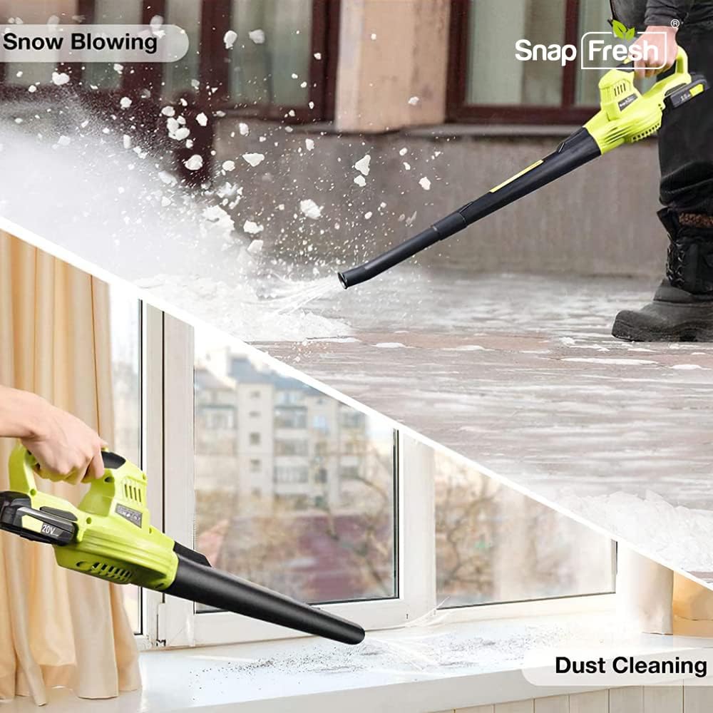 20V Cordless Electric Leaf Blower with Battery & Charger M616