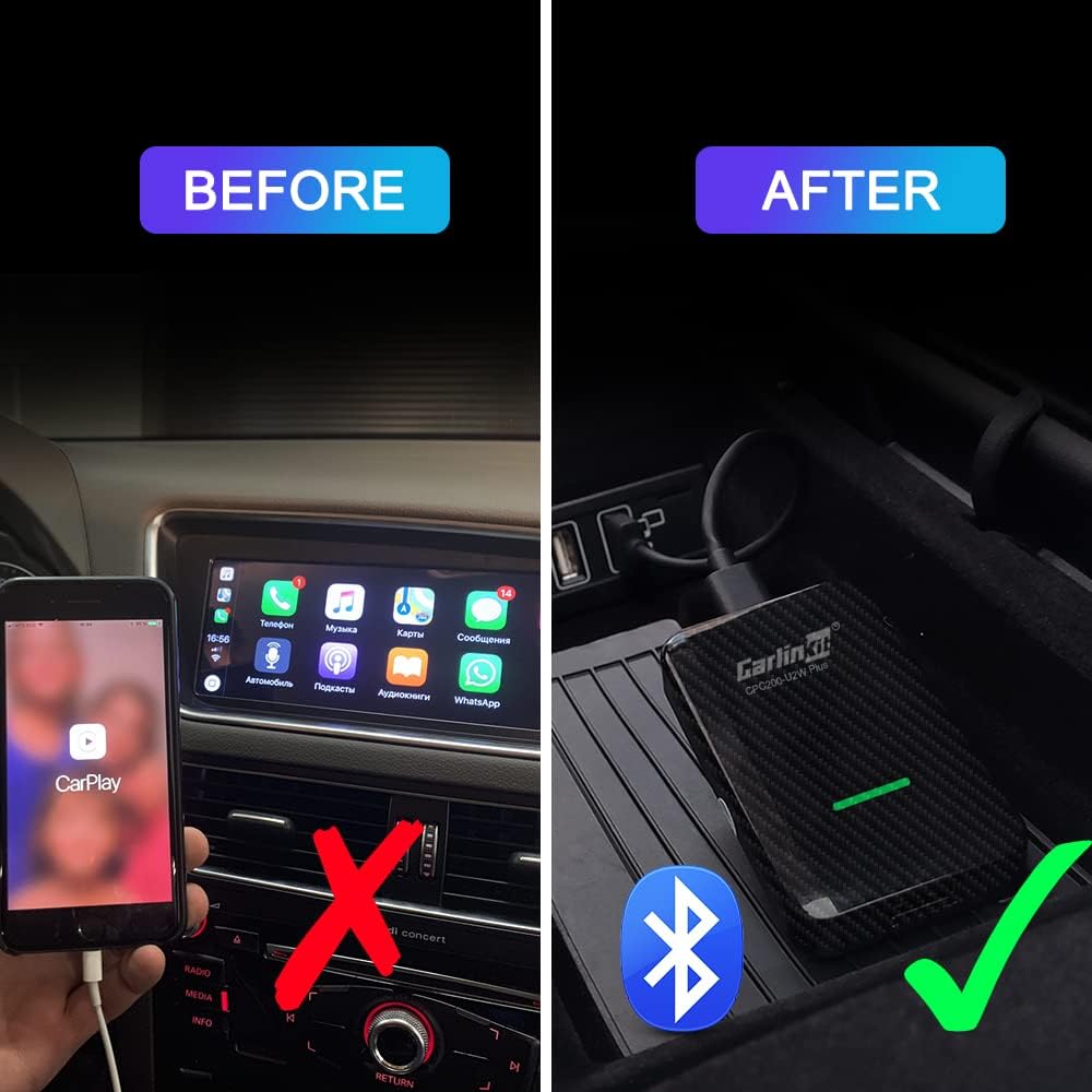 Wireless CarPlay Adapter, 3.0 Version, Wi-Fi 5G F1054