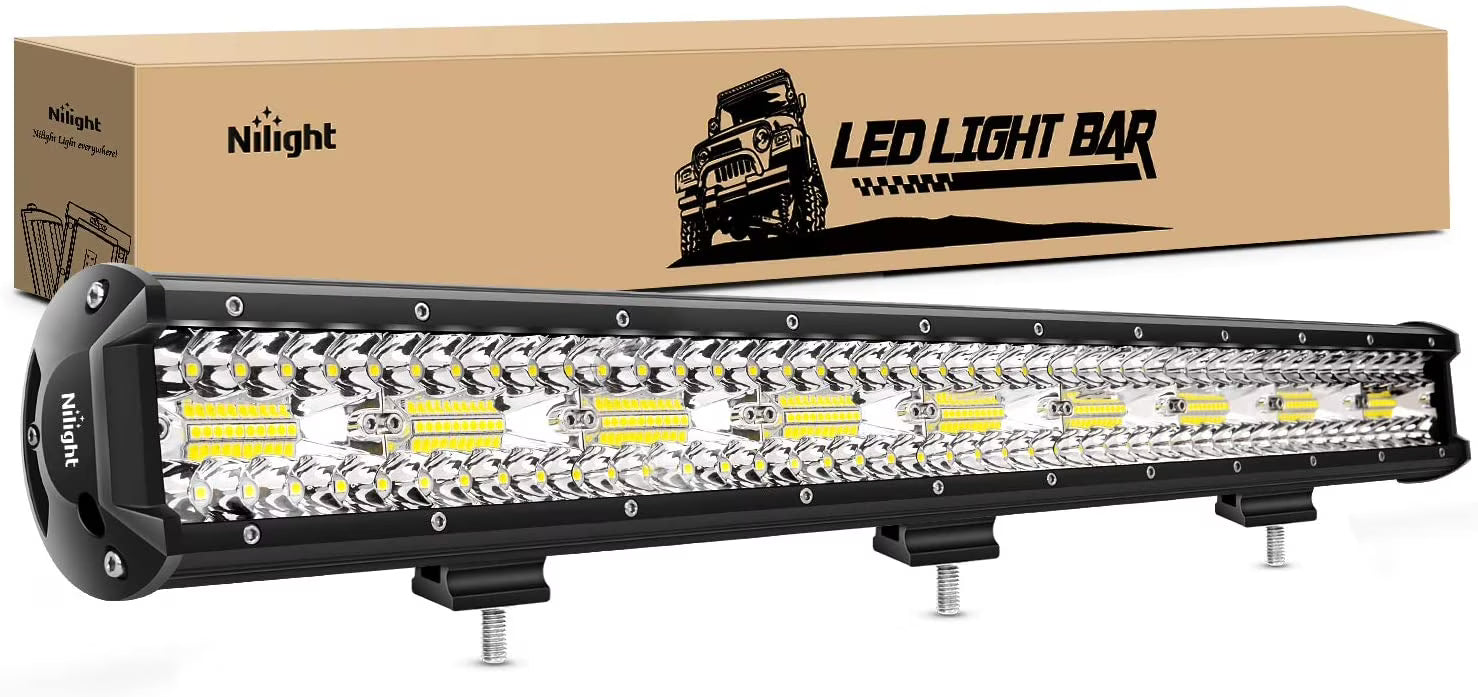 26Inch 540W Triple Row Bar 50000LM Flood Spot Combo Beam LED Off Road Lights Q251800