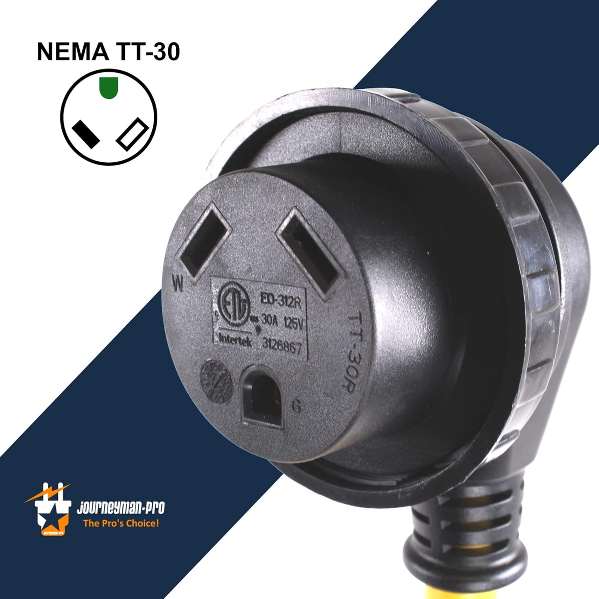 30A RV Power Extension Cord 25 Feet O802