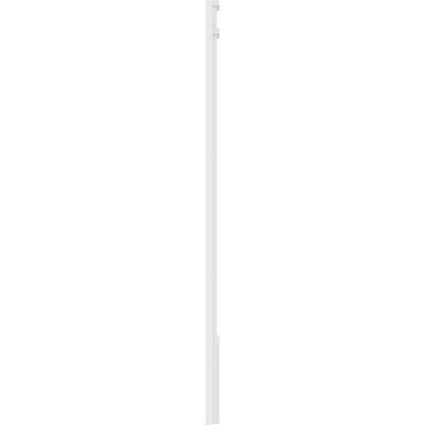 Flat Panel PVC Pilaster with Decorative Capital & Base (Pair) R951307