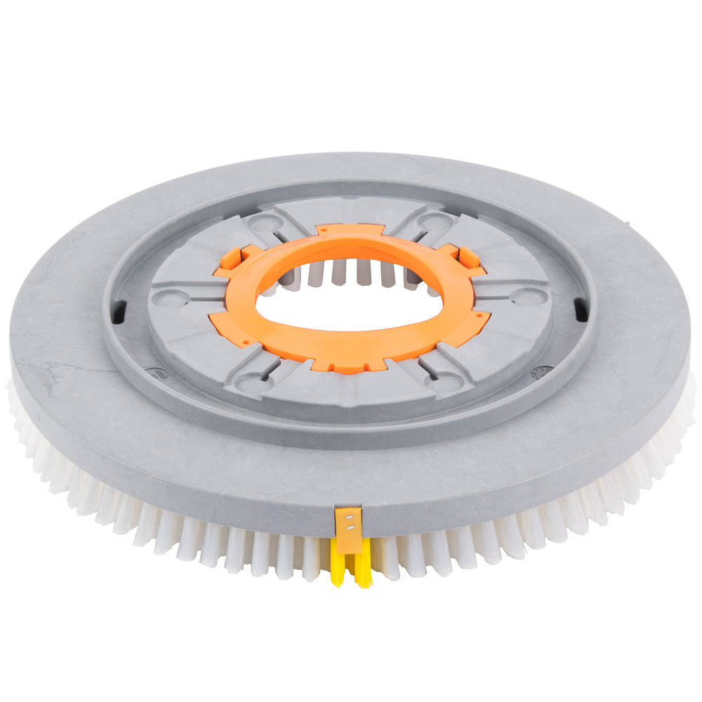 14x22 White Rotary Cleaning Brush L424