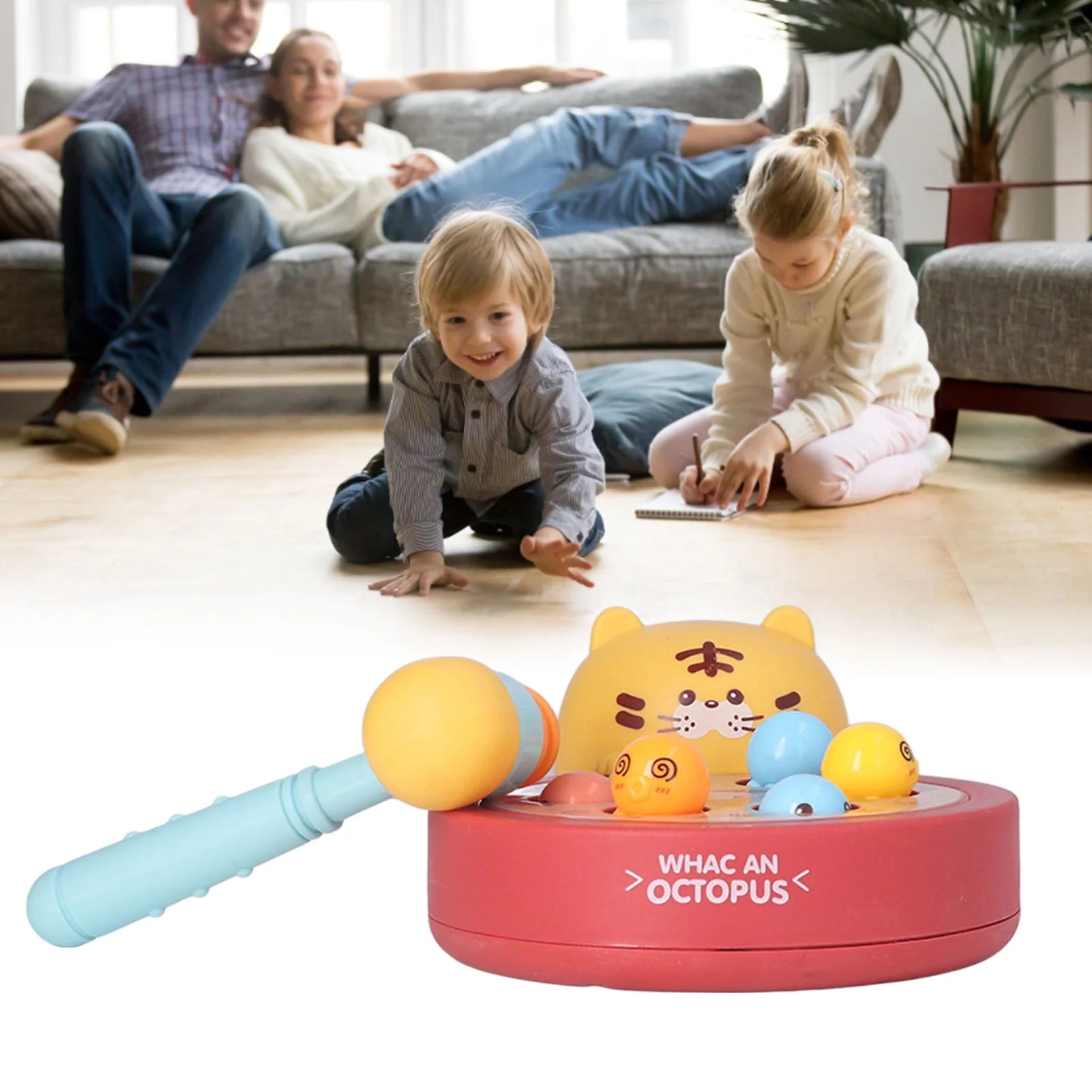 Sensory Music Pounding Toy with Hammer R68878