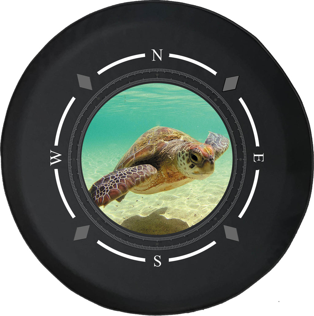 Spare Tire Cover Compass Ocean Wheel Covers for SUV Trailer RV X919