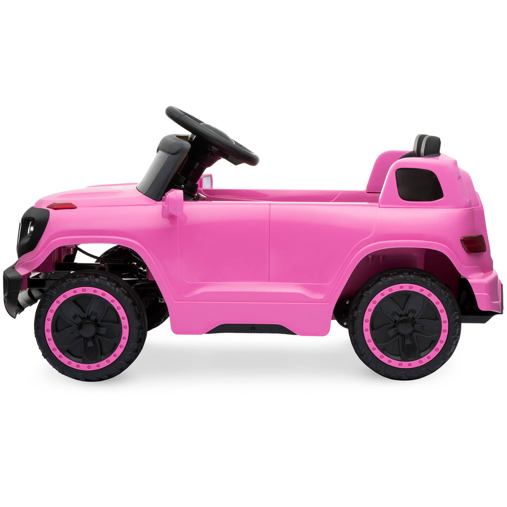Pink 6V Kids Ride-On Car Truck Toy with RC Parent Control E291
