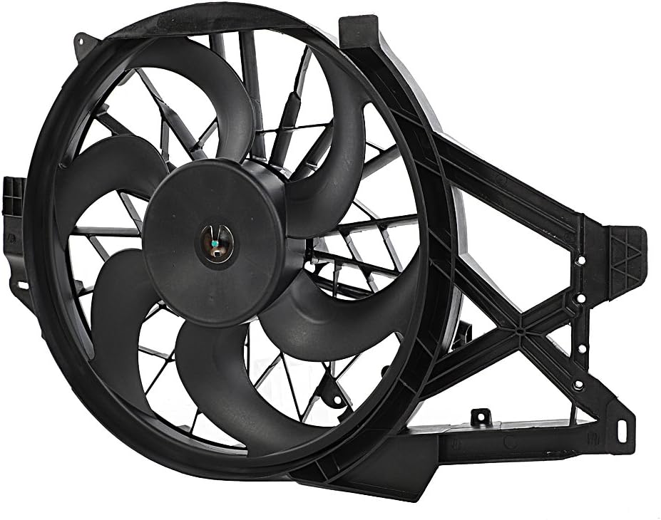 Radiator Cooling Fan Assembly for 1999-2004 Ford Mustang 3.8L V6, Pack of 2 A26595