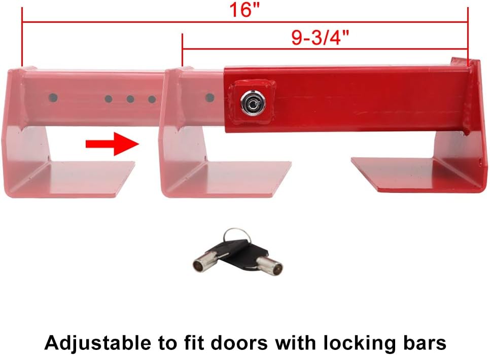Heavy Duty Cargo Door Lock for Swing Doors U554025