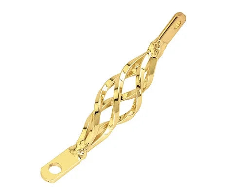 Gold Cage Twisted Light Bracket for Bikes L735000