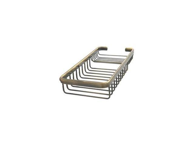Satin Nickel Rectangular Shower Basket F2426