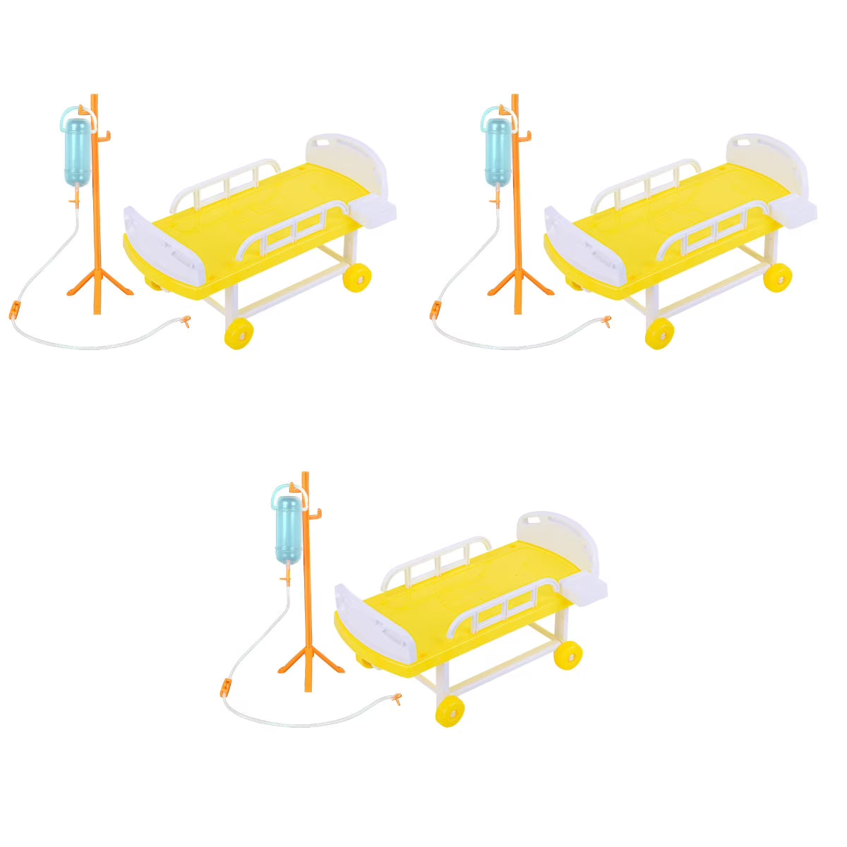 Simulated Medical Bed Children’s Toys Playing Doctor Toy Dollhouse Furniture Hospital Playing Nurse Toy Toddler U85550