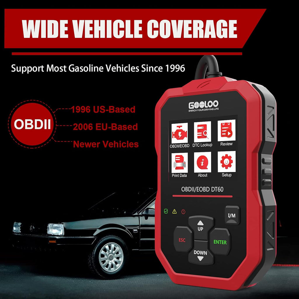 OBD2 Scanner Code Reader Car Diagnostic Tool, Pack of 2 Z403