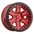 Candy Red and Black Wheels B279704
