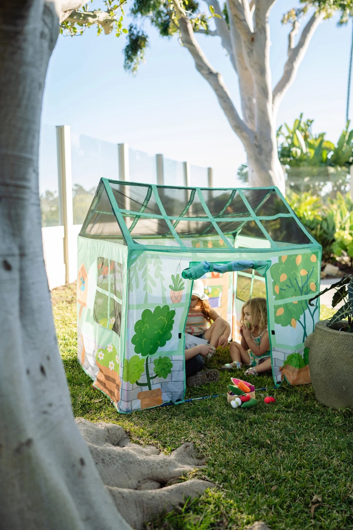 Greenhouse Play House Kids Indoor/Outdoor Play Tent D74291