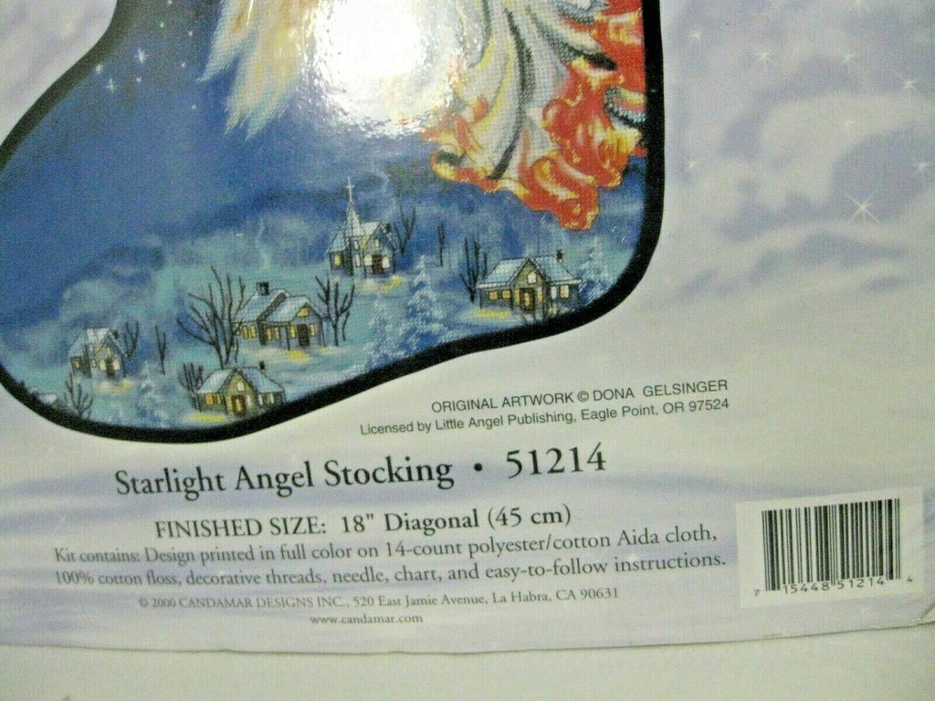 Christmas Stocking Embellished Cross Stitch Kit T65183