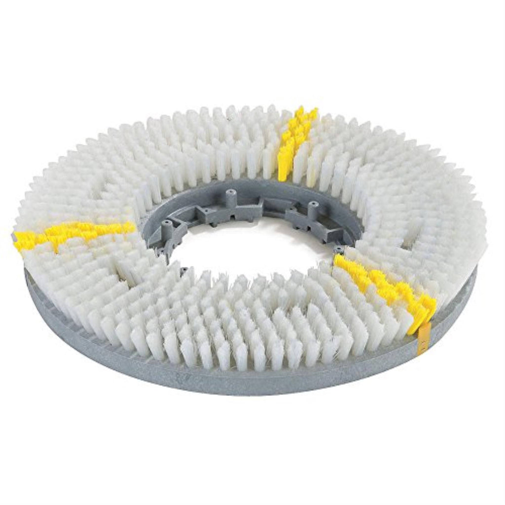 14x22 White Rotary Cleaning Brush L424