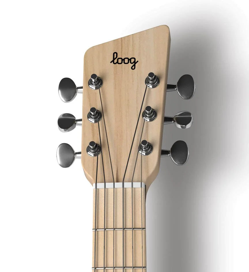 Red 6 String Acoustic Guitar Set K6681
