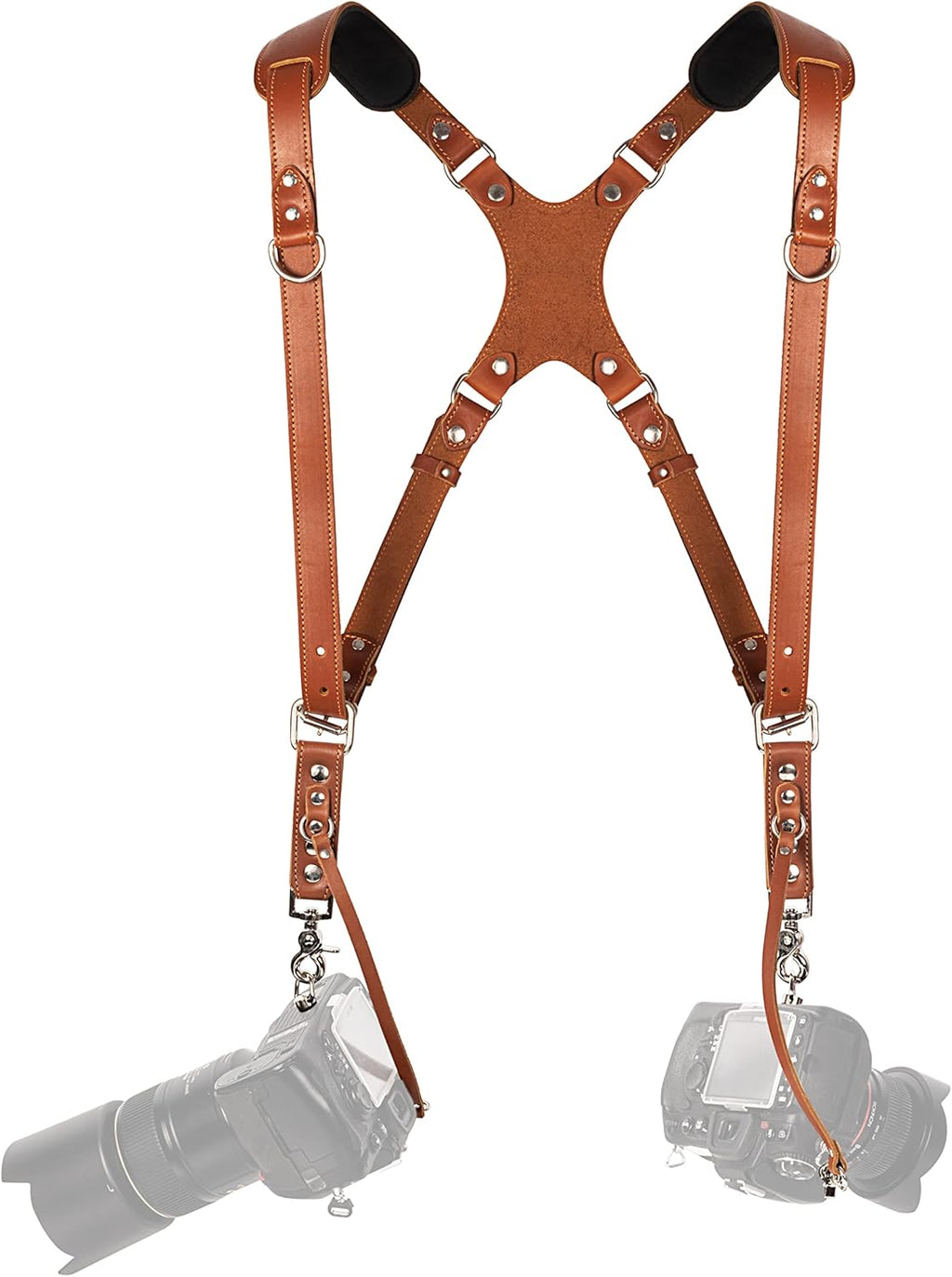 Dual Harness Leather Strap G126