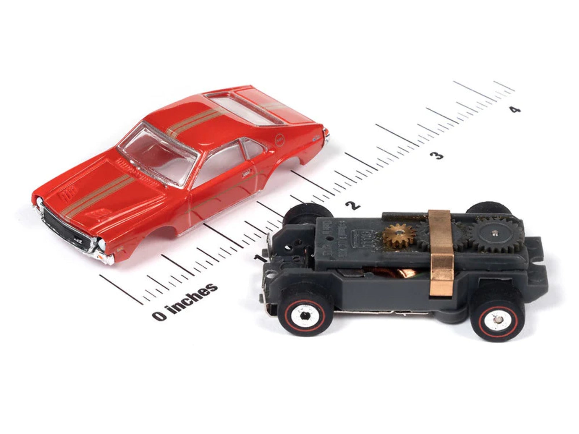 1969 AMC AMX HO Scale Slot Car W203142