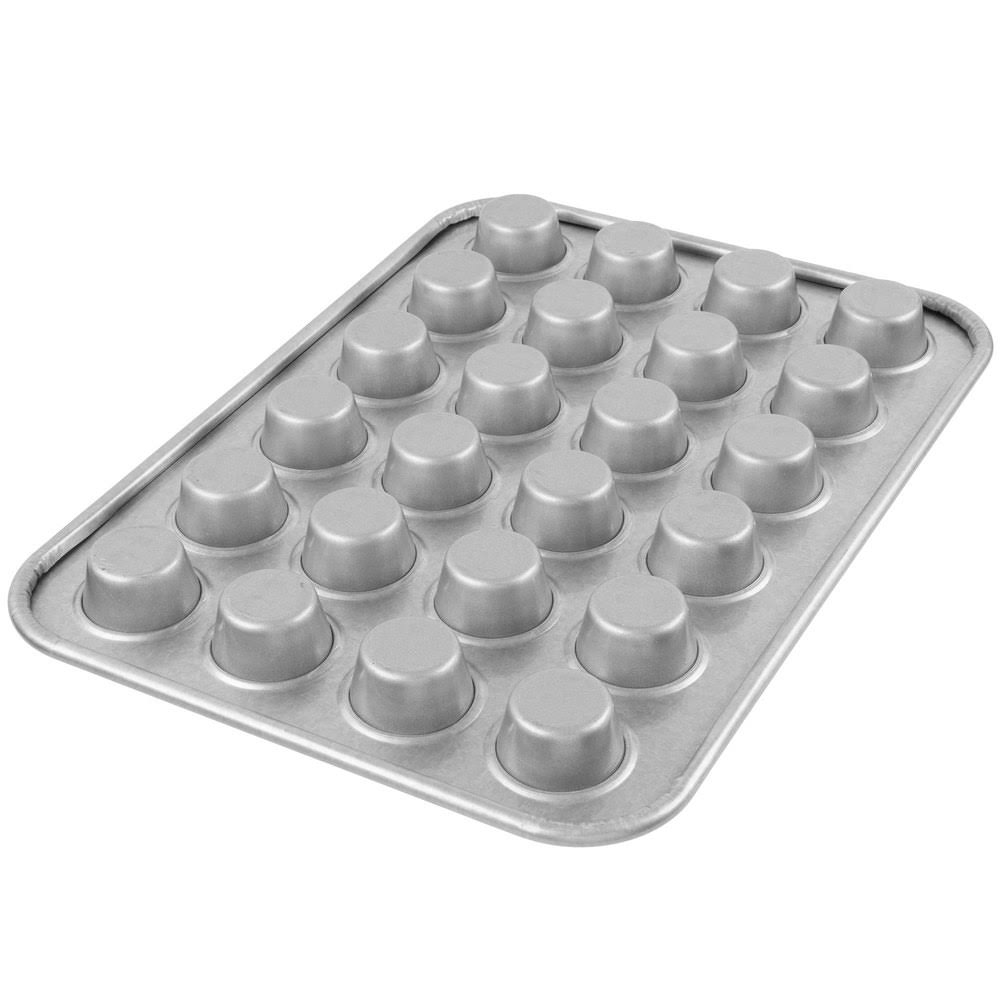 24 Cup 2.1 oz. Glazed Mini Muffin Pan I142