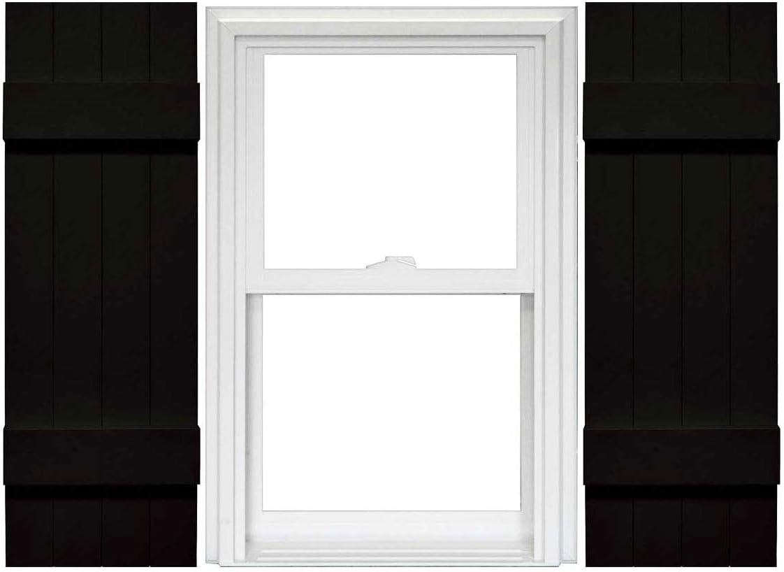 14 x 59 Musket Brown Vinyl Shutter (1 Pair) H846179