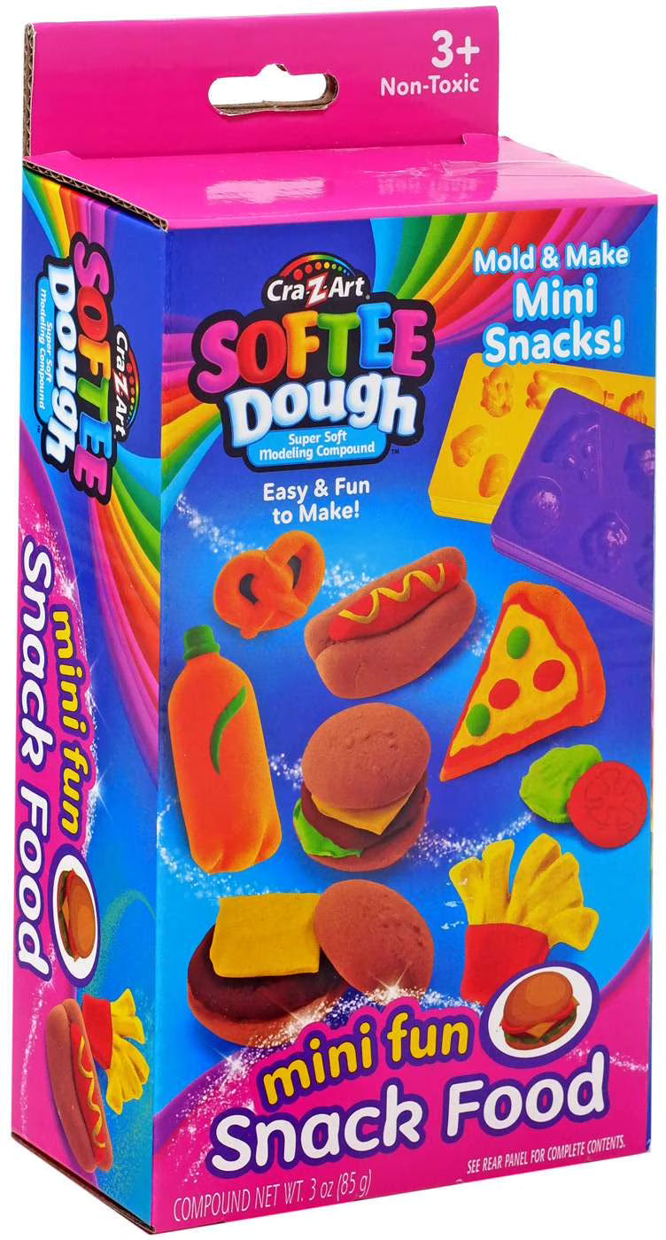 Mini Fun Snack Food Dough L49438