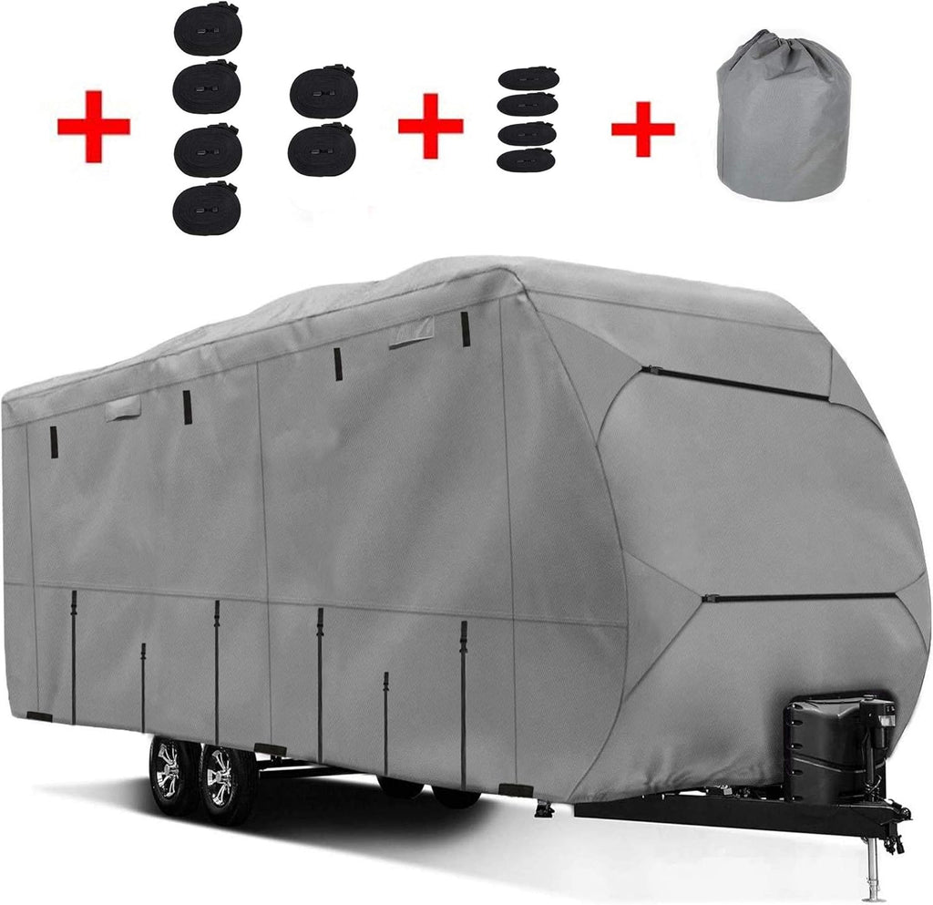 Waterproof 420D Heavy Duty Polyester Oxford RV Cover B9945