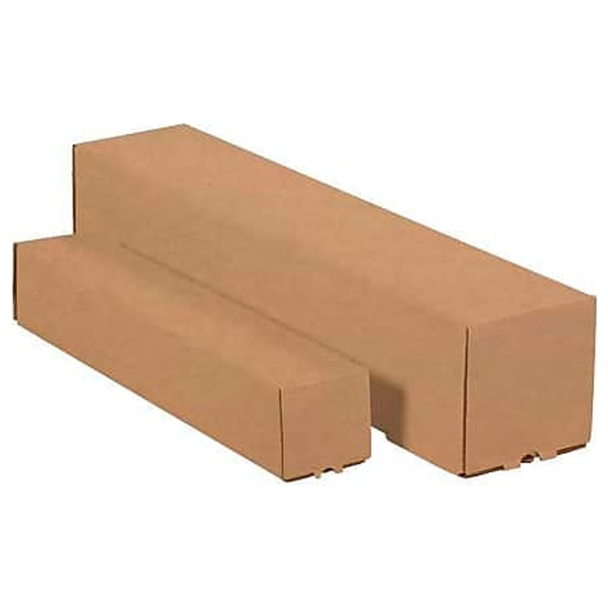 Kraft Square Mailing Tubes, 3" x 3" x 25", 25/Bundle N429667