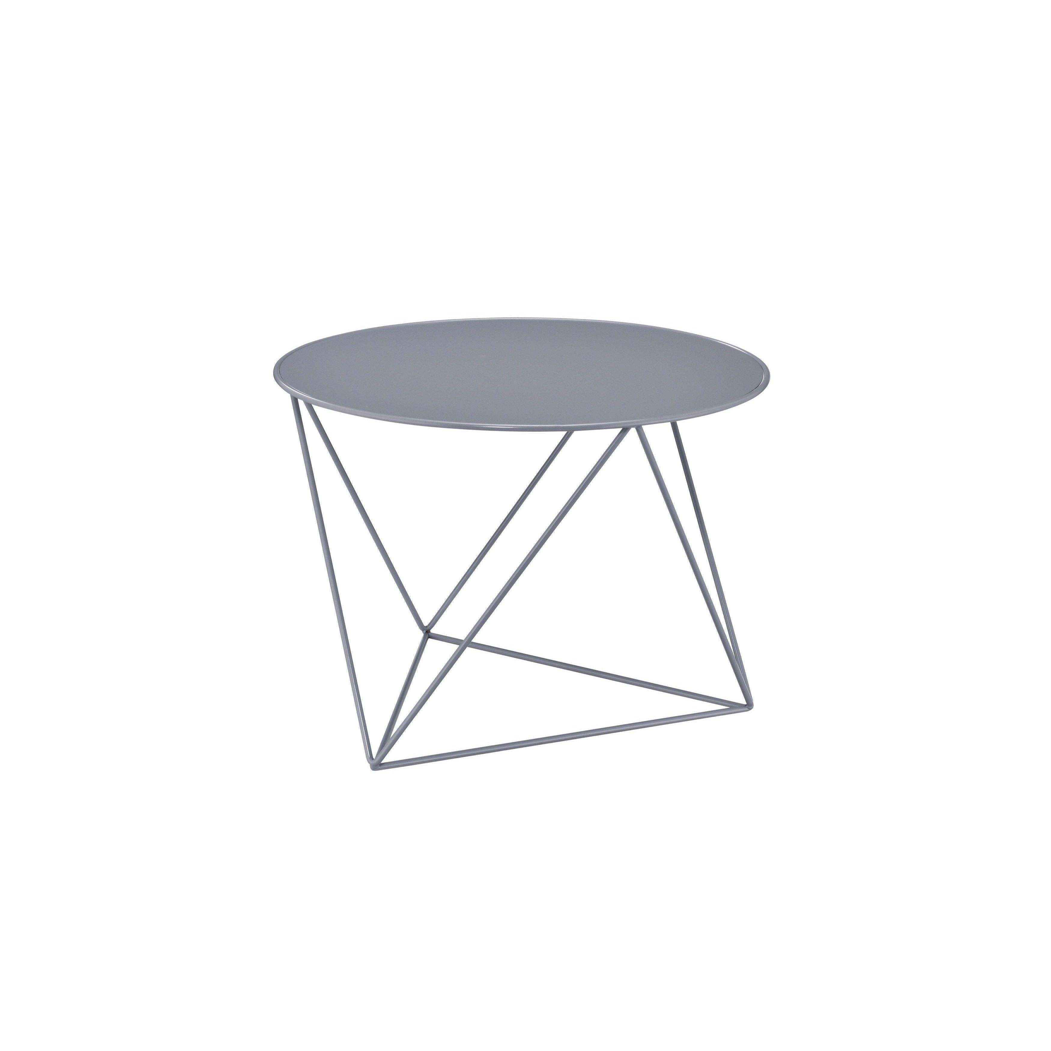 Accent Table, Gray Finish R835