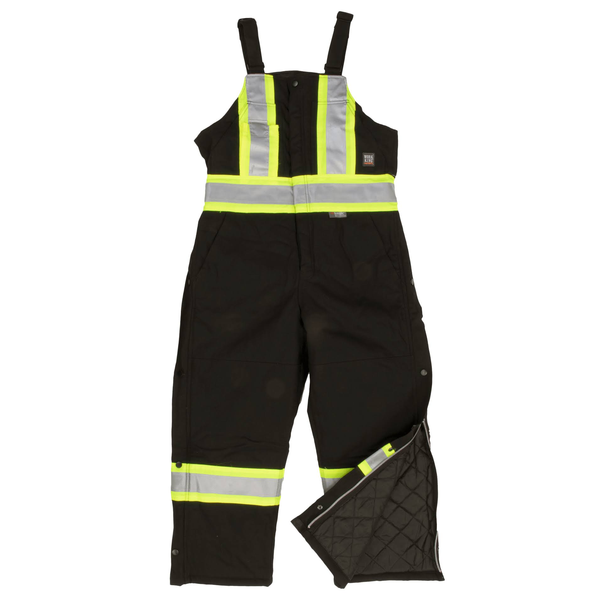 Black Insulated Safety Overall Y16759