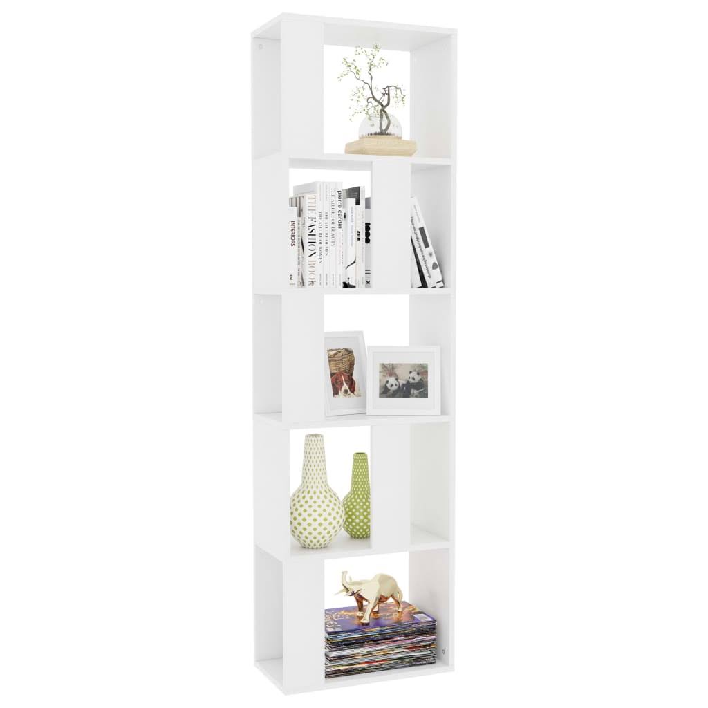 Gray Book Cabinet Room Divider Chipboard Z9020