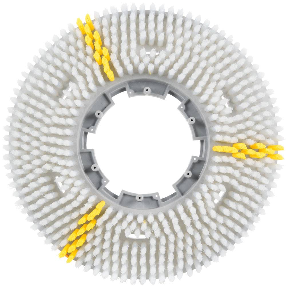 14x22 White Rotary Cleaning Brush L424