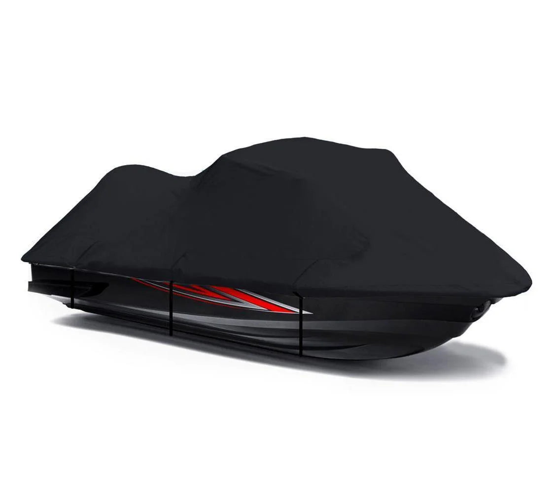 Black 600 Denier Jet Ski Cover 1-2 Seater W8446