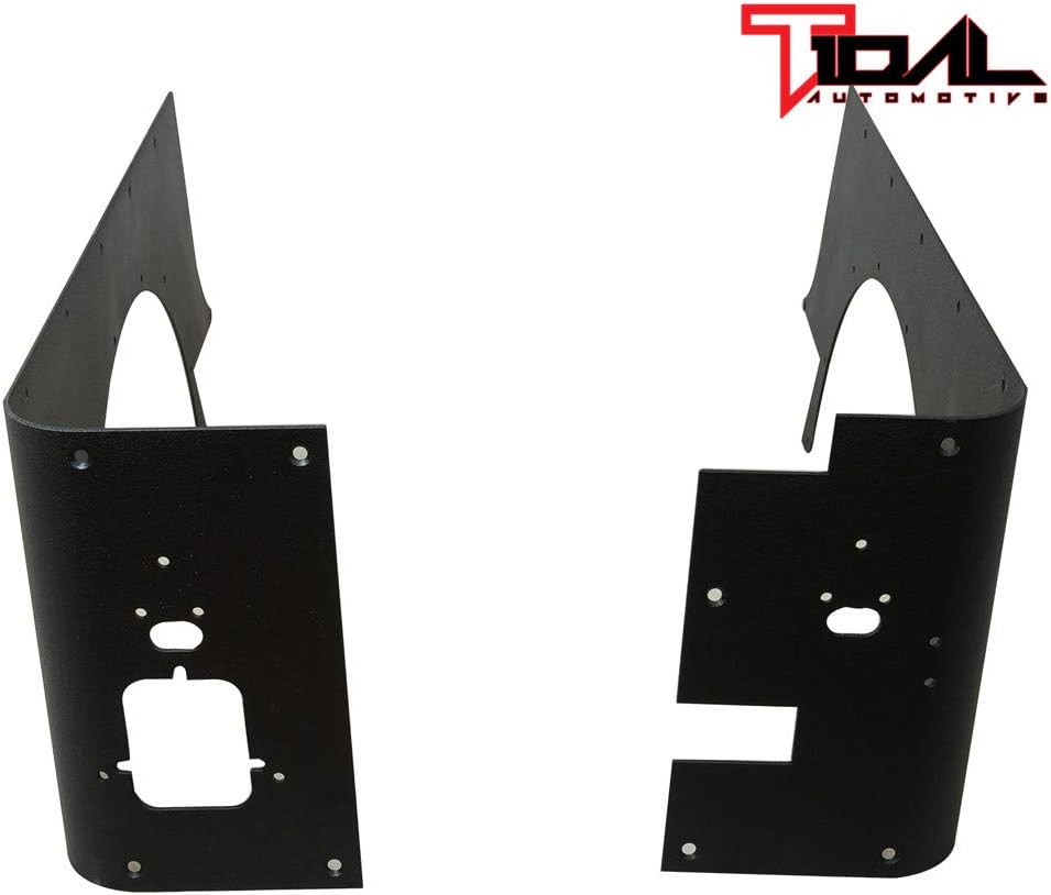 Black Textured Rear Corner Guard for Wrangler YJ M7525