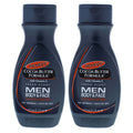 Cocoa Butter Men Body and Face Lotion - Pack of 2 - 8.5 oz Body Lotion I630
