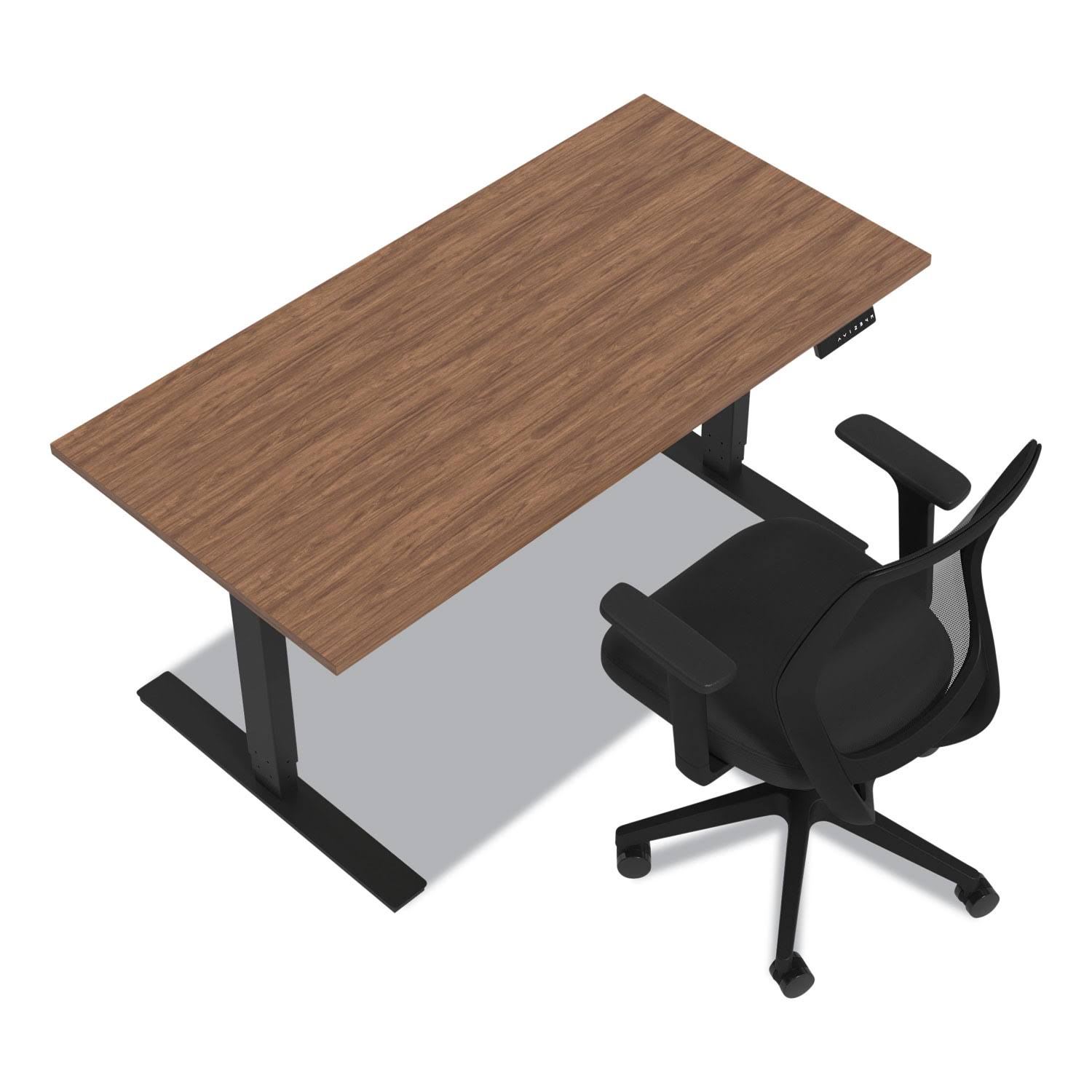 Espresso/Black Electric Sit-Stand Desk G955