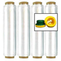 16 Rolls Pre-Stretch Wrap Film with Folded Edges E453