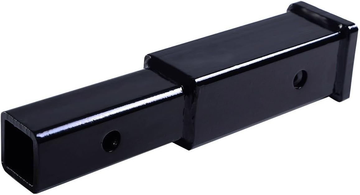 8” Auto and RV Hitch Extension with 2” Receiver, 500 lb Load Capacity, Pack of 2 C58287