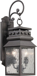 Charcoal 2 Light Outdoor Sconce C801