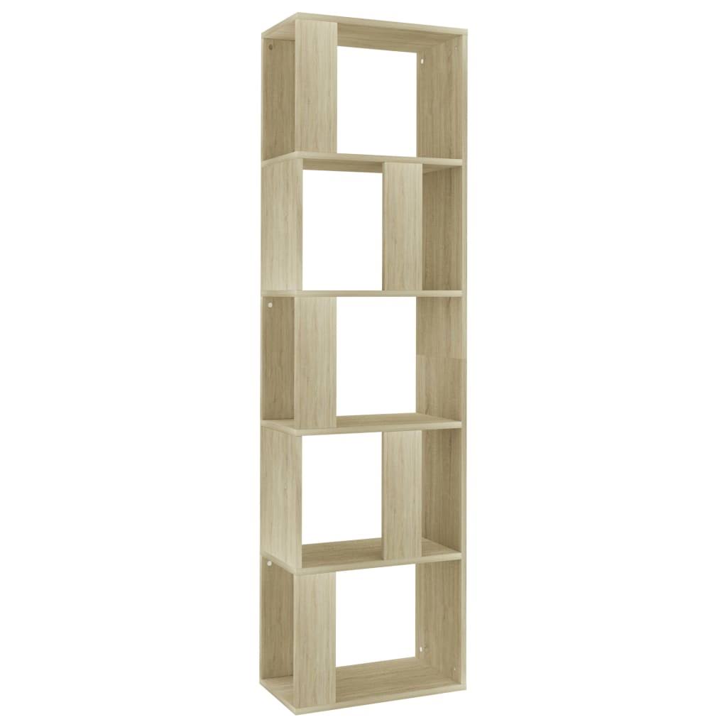 Gray Book Cabinet Room Divider Chipboard Z9020