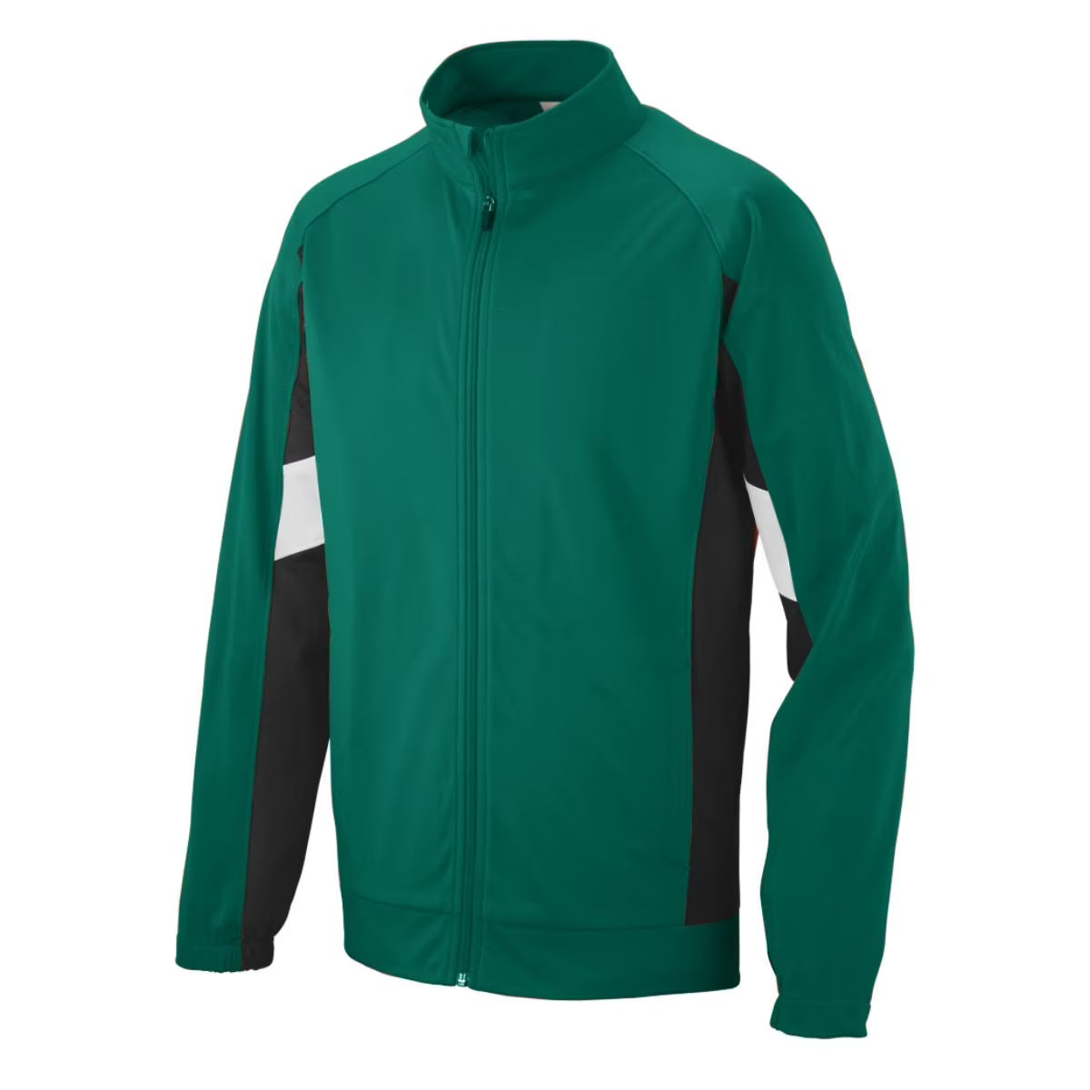 Youth Tour De Force Jacket Dark Green/Black/White B8937