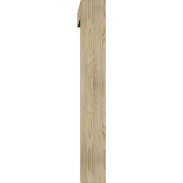 Rough Sawn Douglas Fir Bracket with Offset Brace H22140