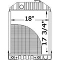 Radiator with Oil Cooler for Ford Tractor F929919