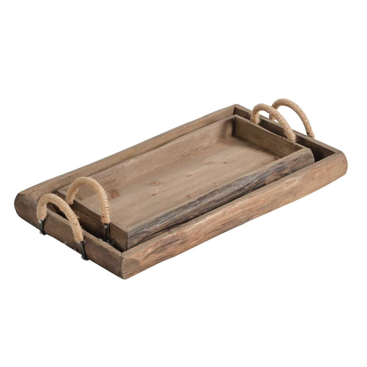 Brown Wood Trays M48051