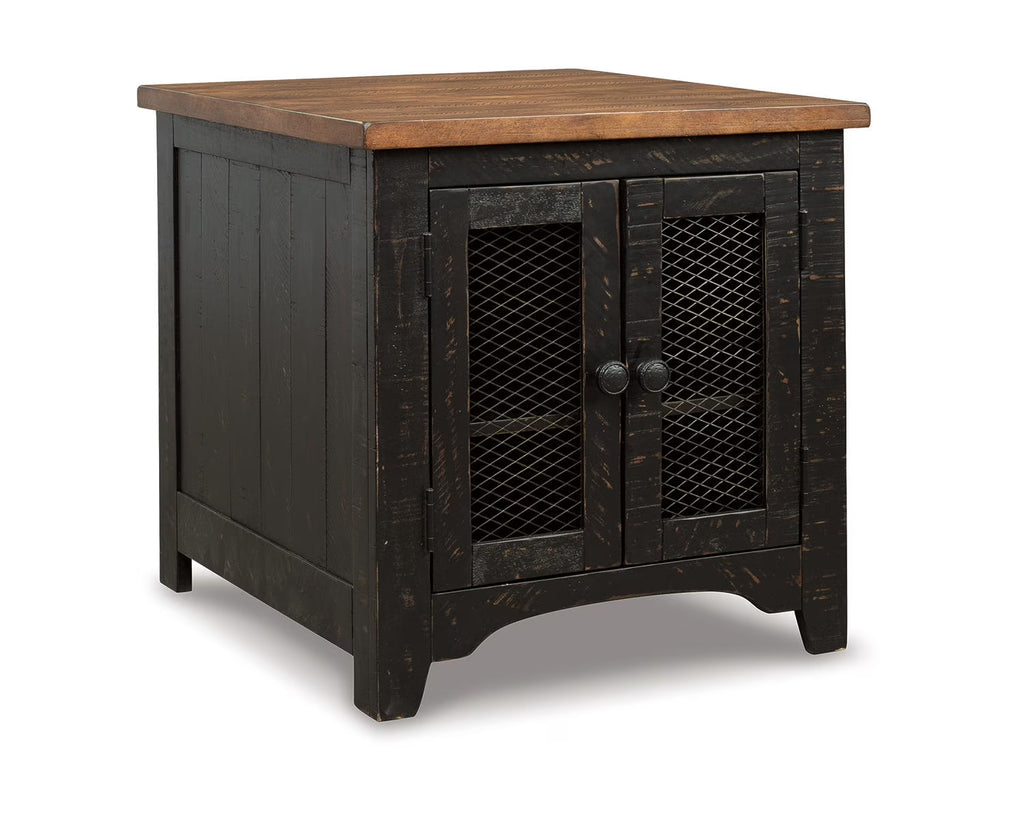 Black/Brown End Table J583977