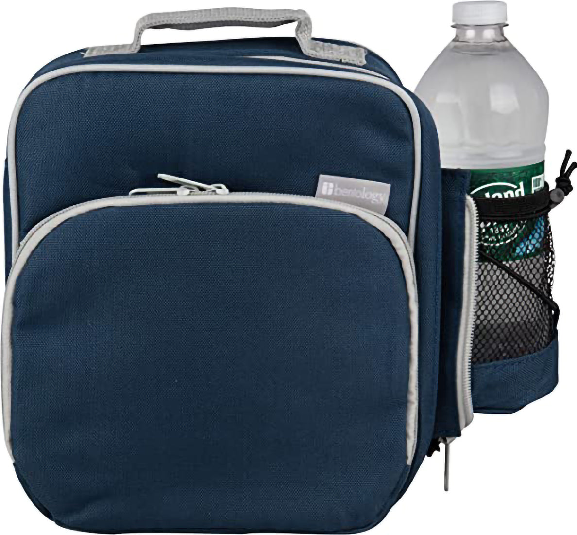 (2 pack) Insulated Lunch Box Tote with Snack Pocket and Water Bottle Holder R16234