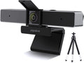 2K Ultra HD Zoomable Webcam with Dual Microphone and Privacy Cover G44155