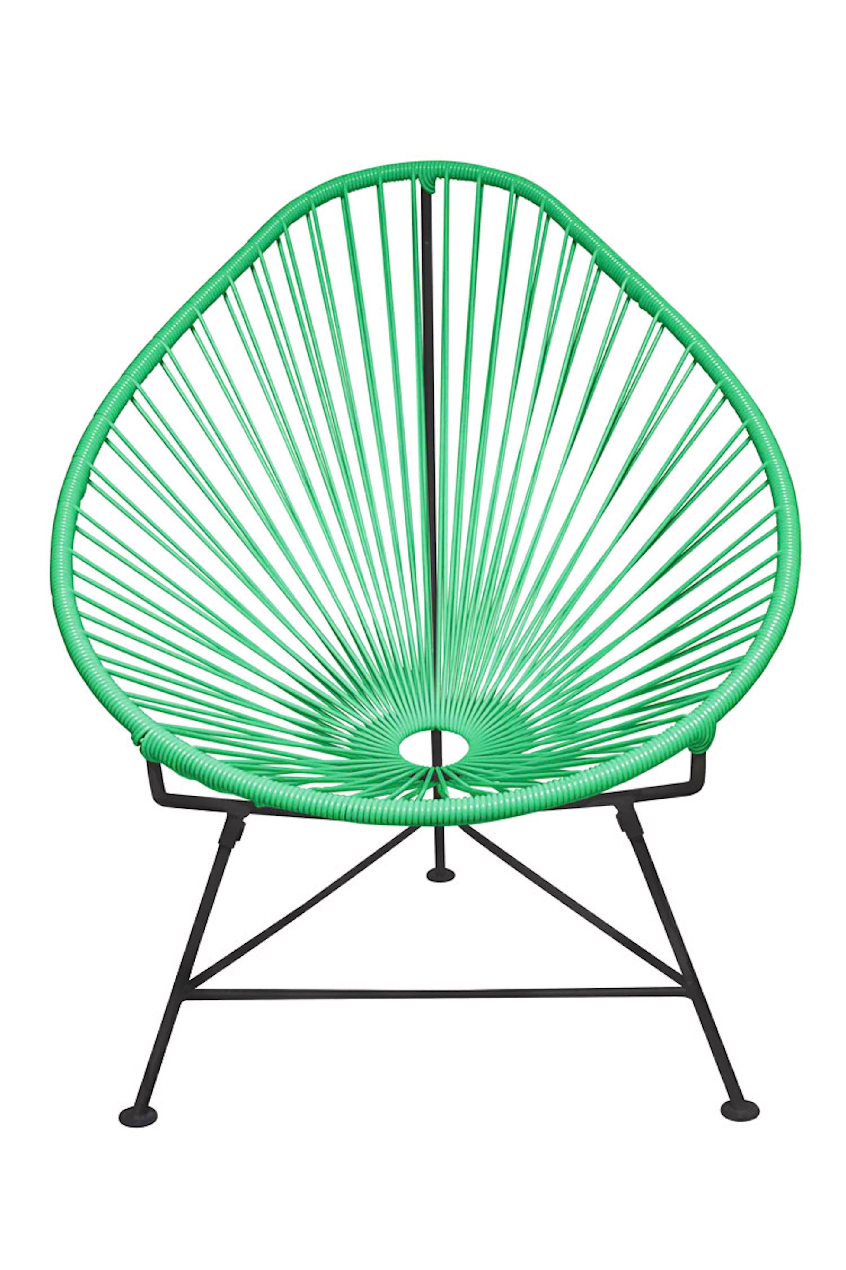 Black/Mint Acapulco Chair I713
